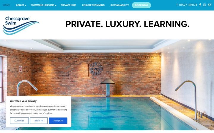 Screenshot του chessgroveswim.co.uk