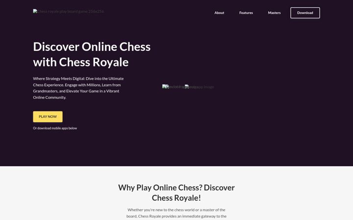 Screenshot of chessroyale.app