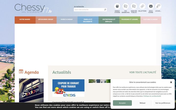 Screenshot ta' chessy77.fr