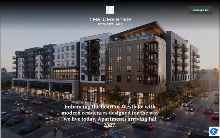 Screenshot of chesteratwestlake.com