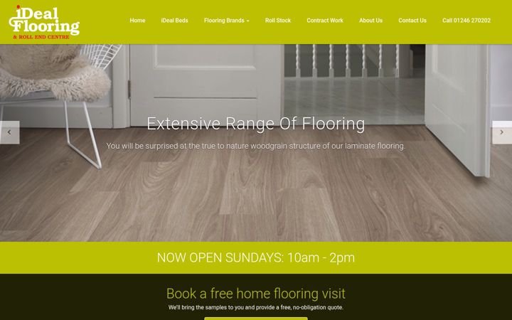 Screenshot of chesterfieldcarpets.com