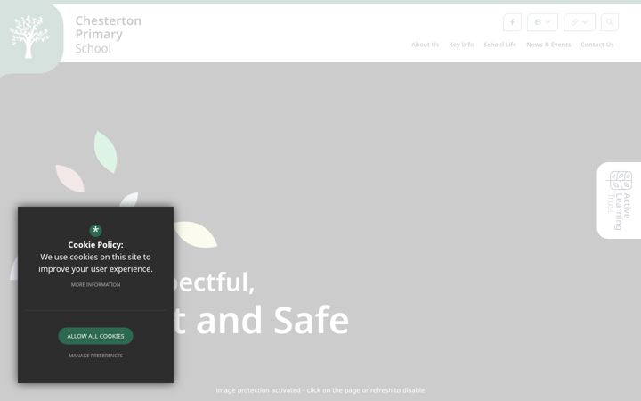 Screenshot di chestertonprimary.org