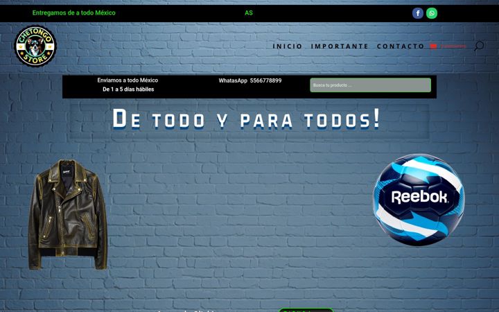 Screenshot of chetongo.com