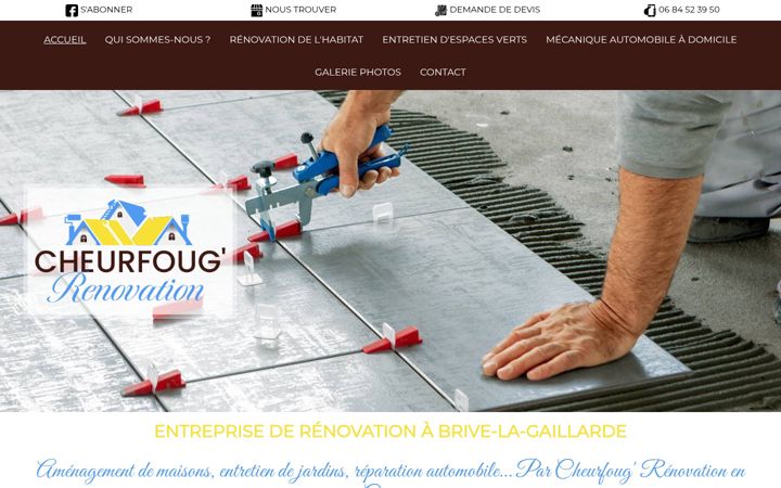 Screenshot ta' cheurfougrenov.fr