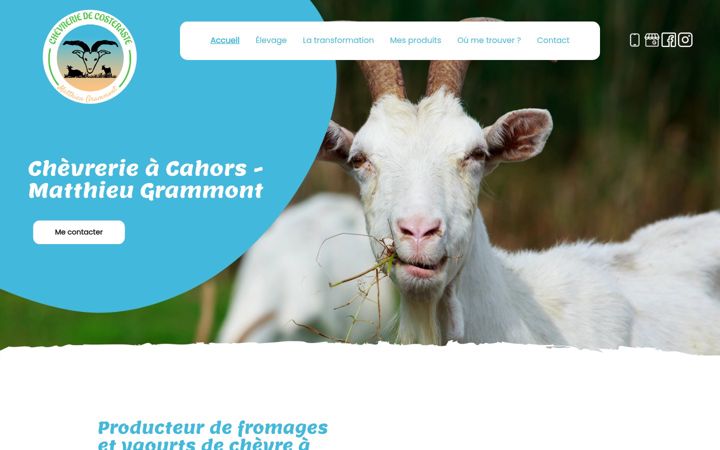 Screenshot von chevreriedecosteraste.fr