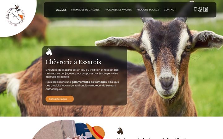 Screenshot von chevreriedesessarts.fr