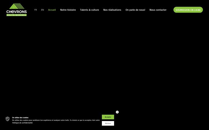 Screenshot του chevronsrn.ca