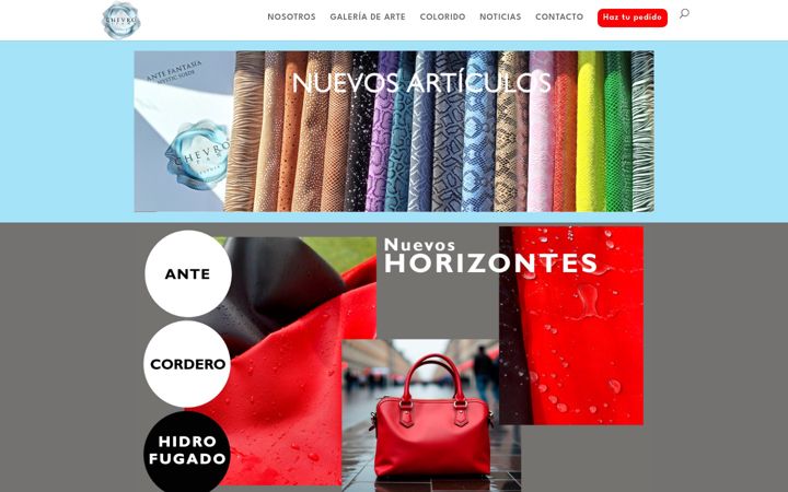 Screenshot of chevrospain.com
