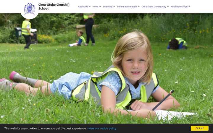 Skærmbillede af chewstokeacademy.org