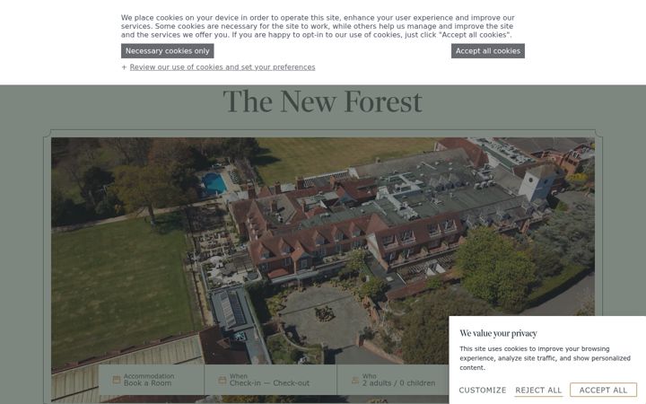 Screenshot of chewtonglen.com