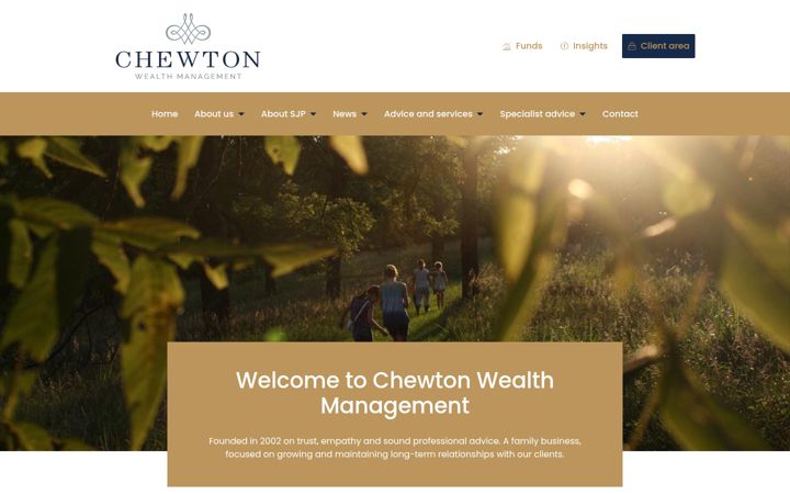 Screenshot του chewtonwealth.co.uk