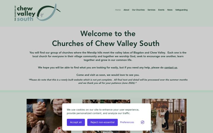 Skærmbillede af chewvalleysouth.org