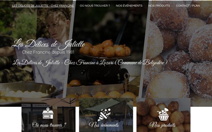 Skjámynd af chez-francine-patisseries-fritelle-20.fr