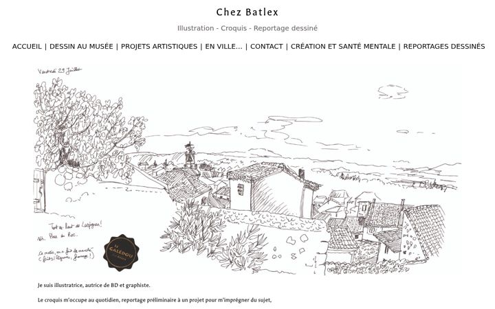 Screenshot of chezbatlex.com