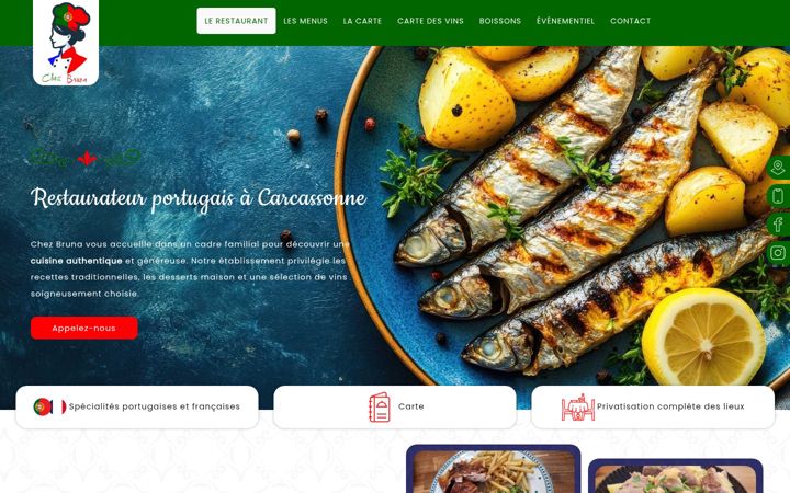 Képernyőkép: chezbruna.fr