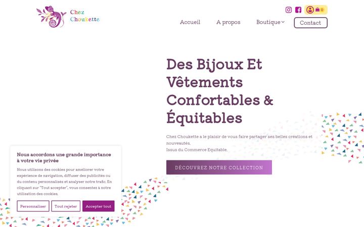 Képernyőkép: chezchoukette.fr