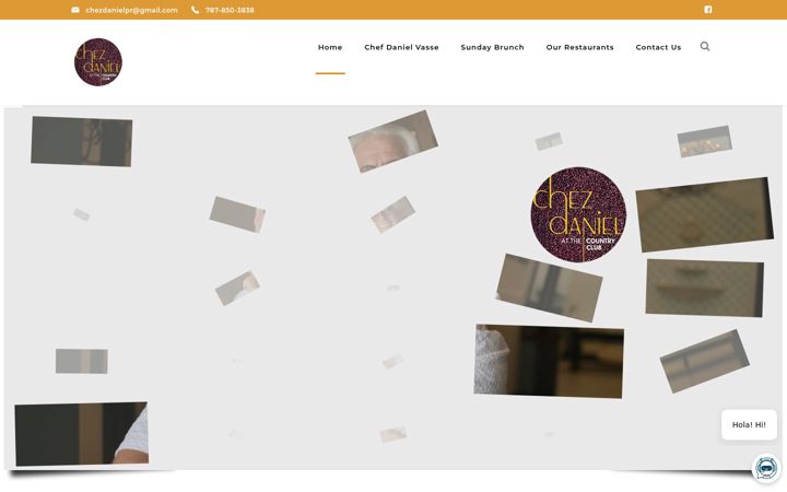 Screenshot of chezdanielpr.com