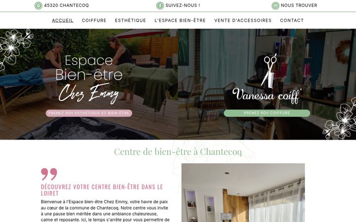 Képernyőkép: chezemmy.fr