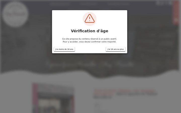 Ekrānuzņēmums no chezfrancette-vauban.fr
