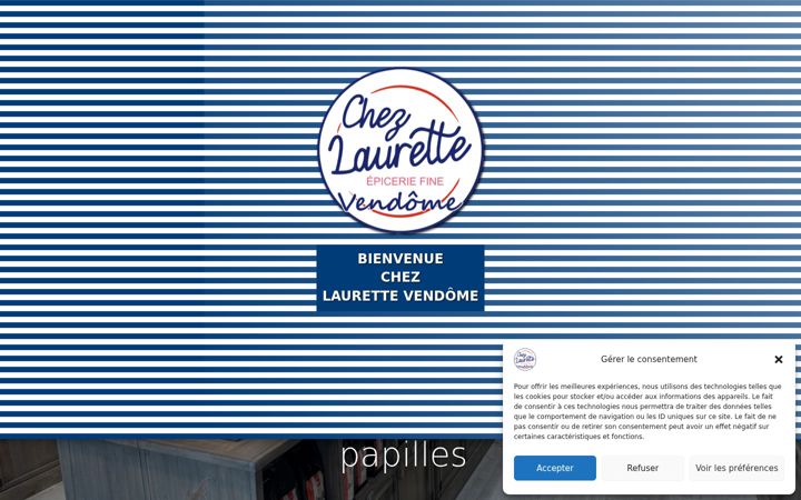 Captura de ecrã de chezlaurette-vendome41.fr