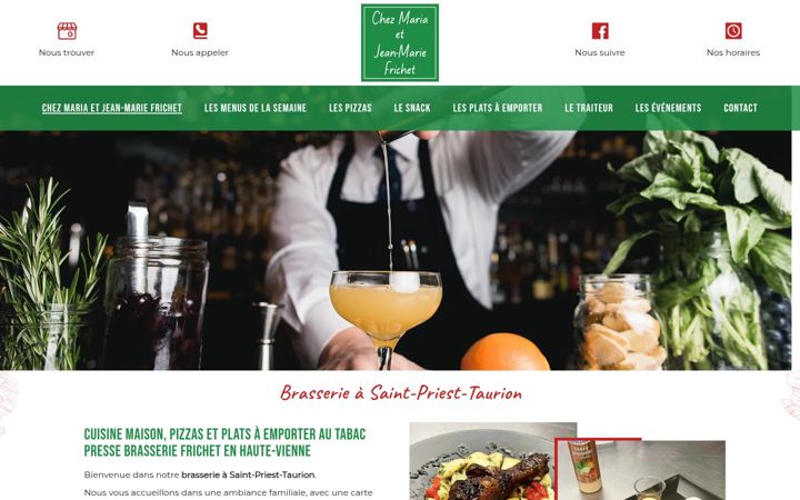 Captură de ecran a chezmariaetjeanmariefrichet.fr