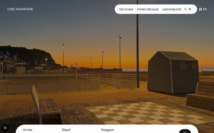 Screenshot of chezmoumoune.com