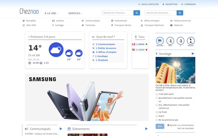 Screenshot of cheznoo.net