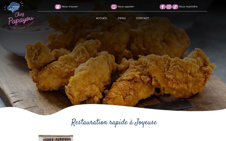 Captura de pantalla de chezpapayou.fr