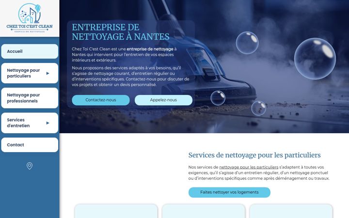 Screenshot van cheztoi-cestclean.fr