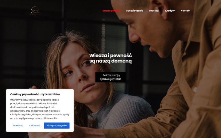 Екранна снимка на chf24.com.pl