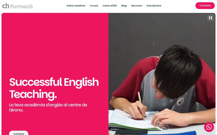 Screenshot of chformacio.com