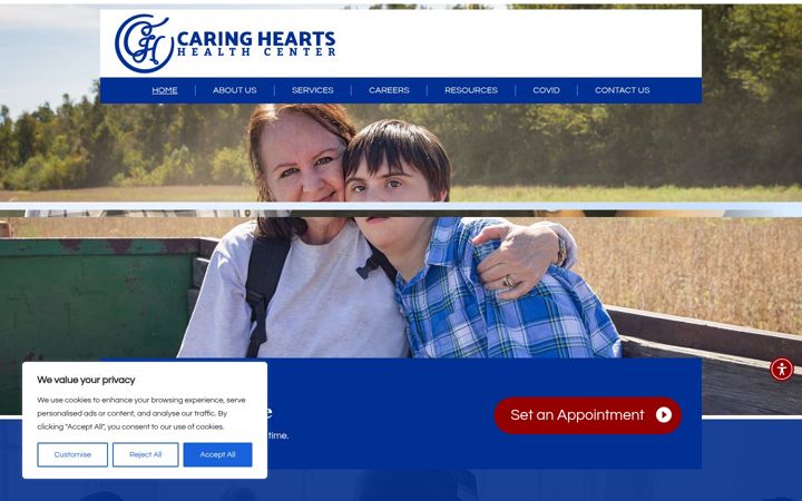 Screenshot of chhcmd.com