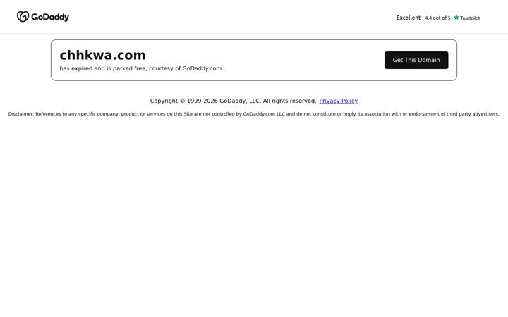 Screenshot of chhkwa.com