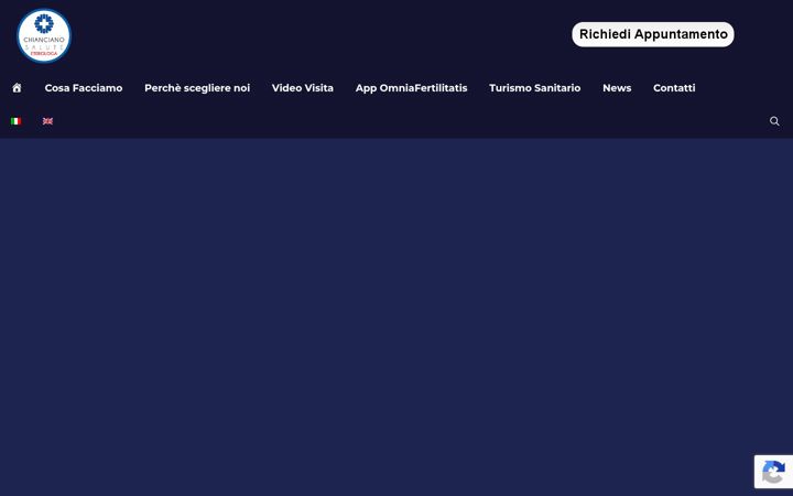 Screenshot of chiancianosalute-eterologa.com