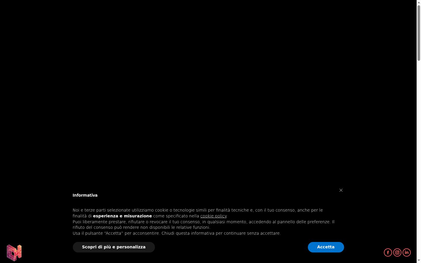 Zrzut ekranu banera zgody wyświetlanego przed jakąkolwiek interakcją