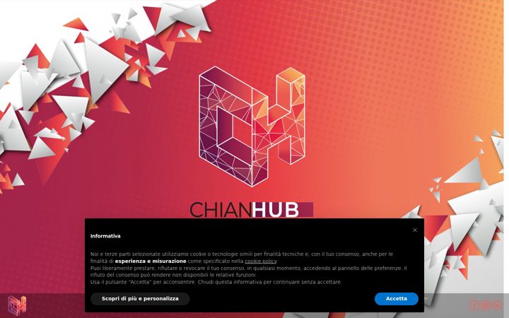 Skjermbilde av chianhub.it