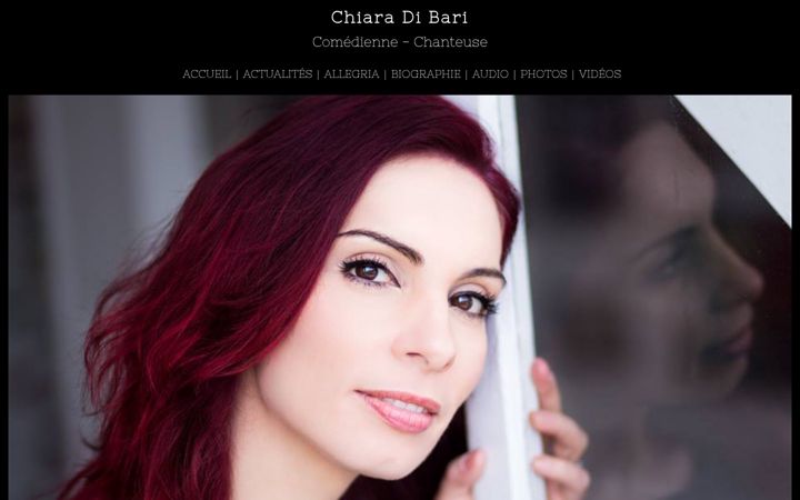 Screenshot of chiara-dibari.com