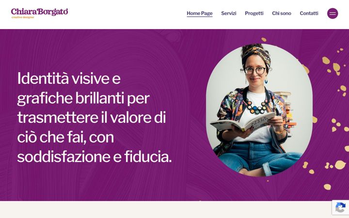 Screenshot of chiaraborgato.com
