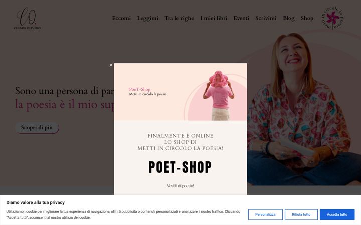 Screenshot of chiaraolivero.com
