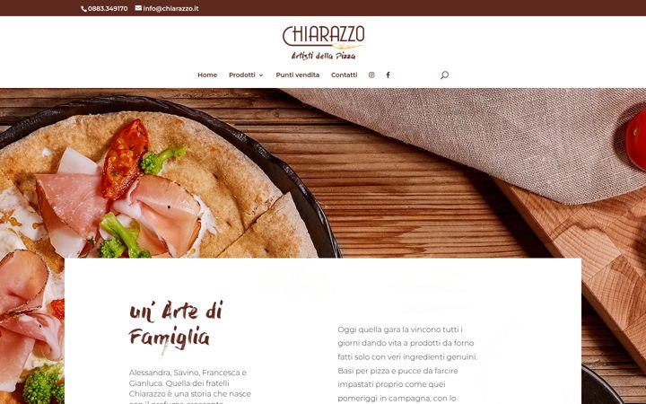 Screenshot ta' chiarazzo.it
