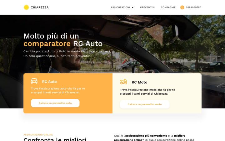 Screenshot ta' chiarezza.it