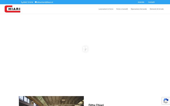 Screenshot ta' chiarifabbroforli.it