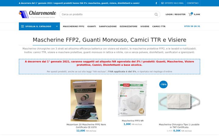 Screenshot ta' chiaromonte.it