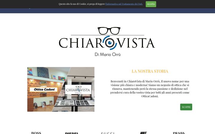 Screenshot van chiarovista.it