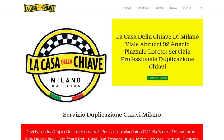 Screenshot of chiavicodificate.it
