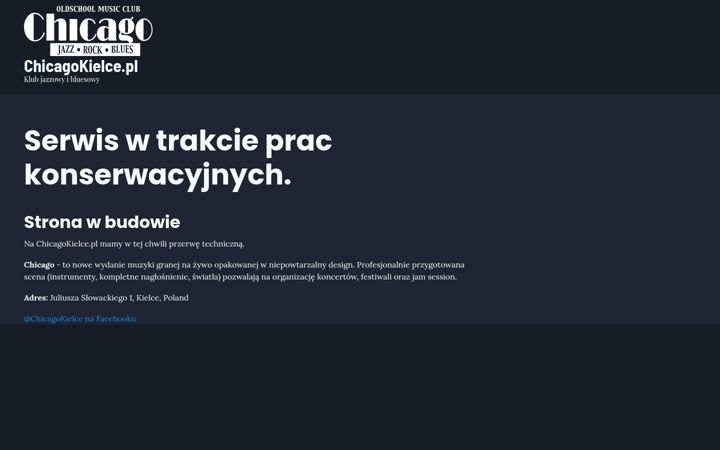 Skjermbilde av chicagokielce.pl