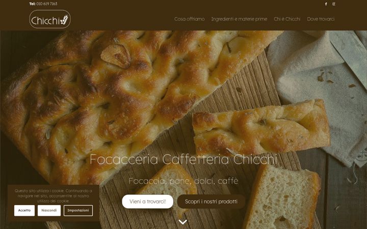 Screenshot di chicchi.net