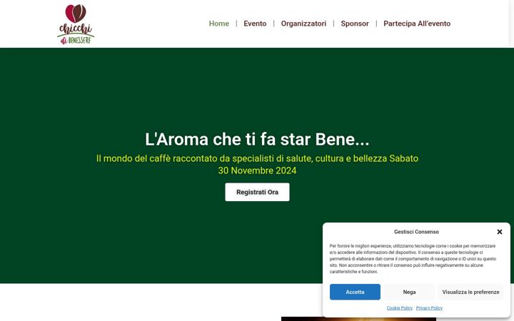 Screenshot of chicchidibenessere.it