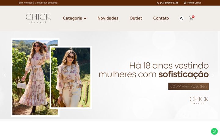 Captura de pantalla de chickbrasil.com.br