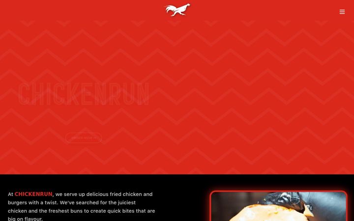 Screenshot του chicken-run.co.uk